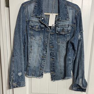 Classic Blue Denim Jean Jacket
